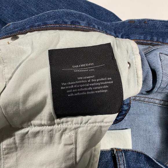 Ermenegildo Zegna Mainline Lightweight Straight Leg Stretch Denim mens 39x30 - Picture 4 of 10